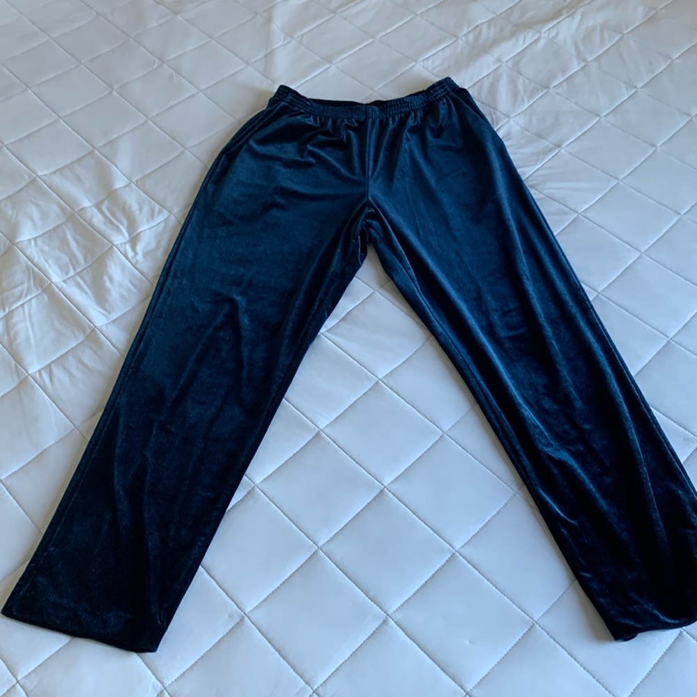 Vintage Alfred dunner petite velvet pants